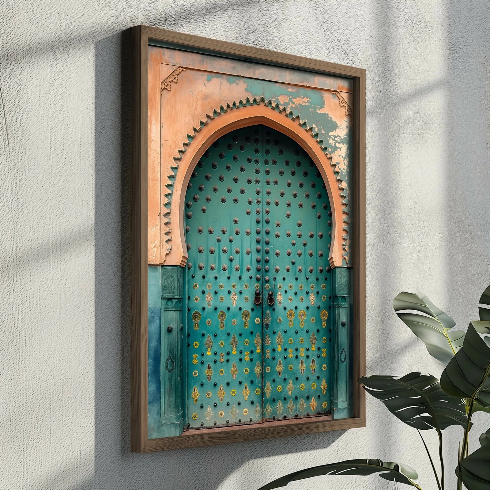 Pikturë dekorative me kornizë MDF, shumëngjyrëshe, GE125-L