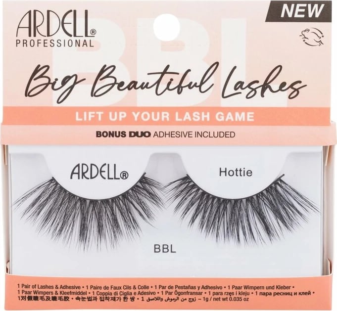 Qerpikë të rremë Ardell Big Beautiful Lashes Hottie për femra të zinj 1 copë