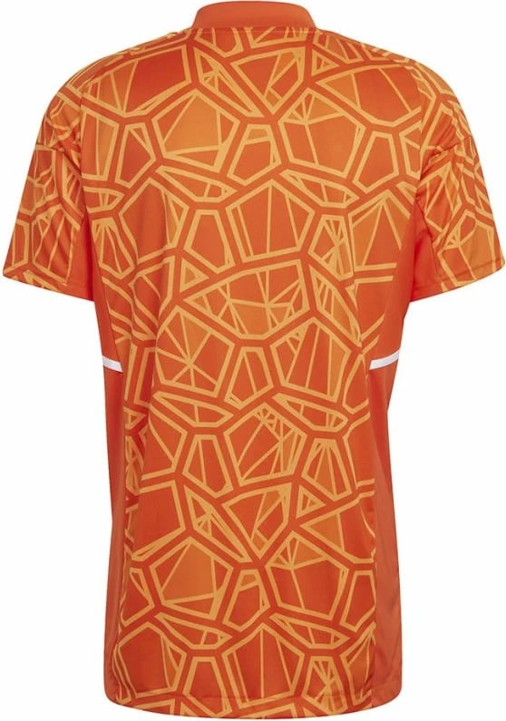 Fanellë adidas Condivo 22 për portier, me mëngë të shkurtra, portokalli