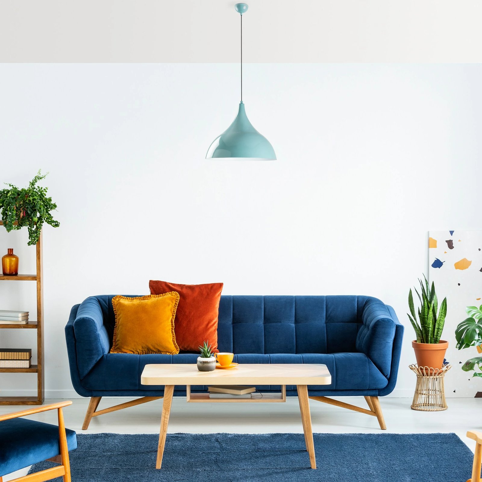 Llambë tavani Opviq, Bitlisim, ngjyrë turquoise Llambë tavani Opviq, Bitlisim, ngjyrë turquoise