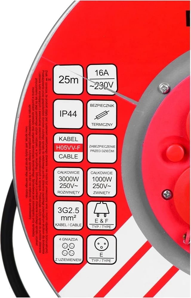 Kabllo vazhduese , Extension cable VERTEX, e zezë
