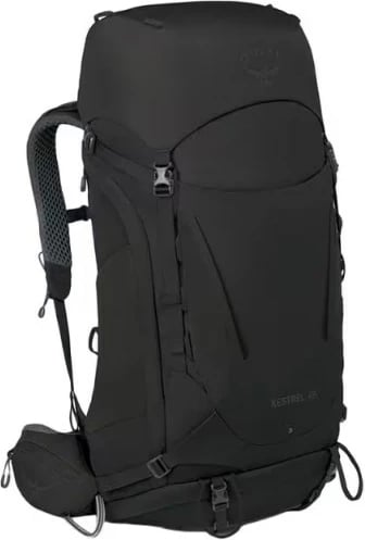 Çanta për trekking Osprey Kestrel 48, e zezë L/XL