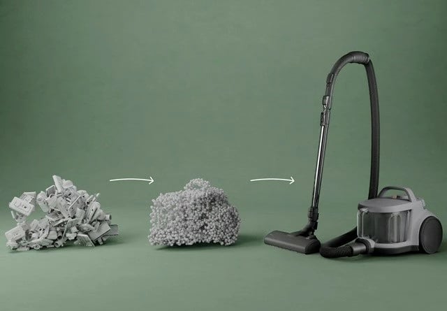 Fshesë Electrolux EL51A2UG pa qese, Gri