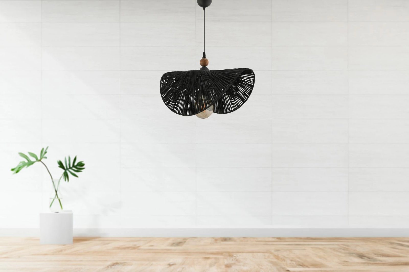 Llambë tavani Opviq Taco W, e zezë, kafe