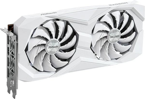 Kartelë grafike ASRock Radeon RX 6600, 8 GB, GDDR6, PCI Express 4.0, e bardhë