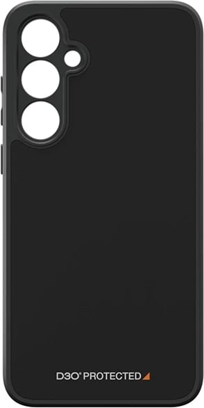 Mbështjellës PanzerGlass HardCase për Samsung Galaxy A55 5G, D3O Bio, i zi dhe transparent