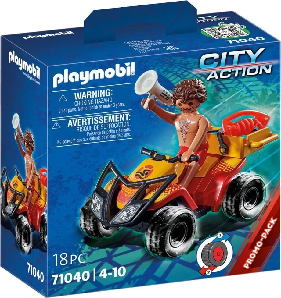 Set lodër me figura Playmobil, Roje plazhi 71040