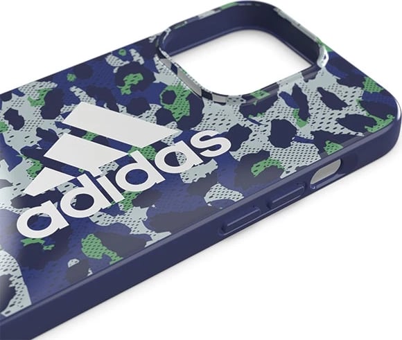Mbështjellës Adidas OR Snap Case Leopard për iPhone 13/13 Pro 6.1", Blu