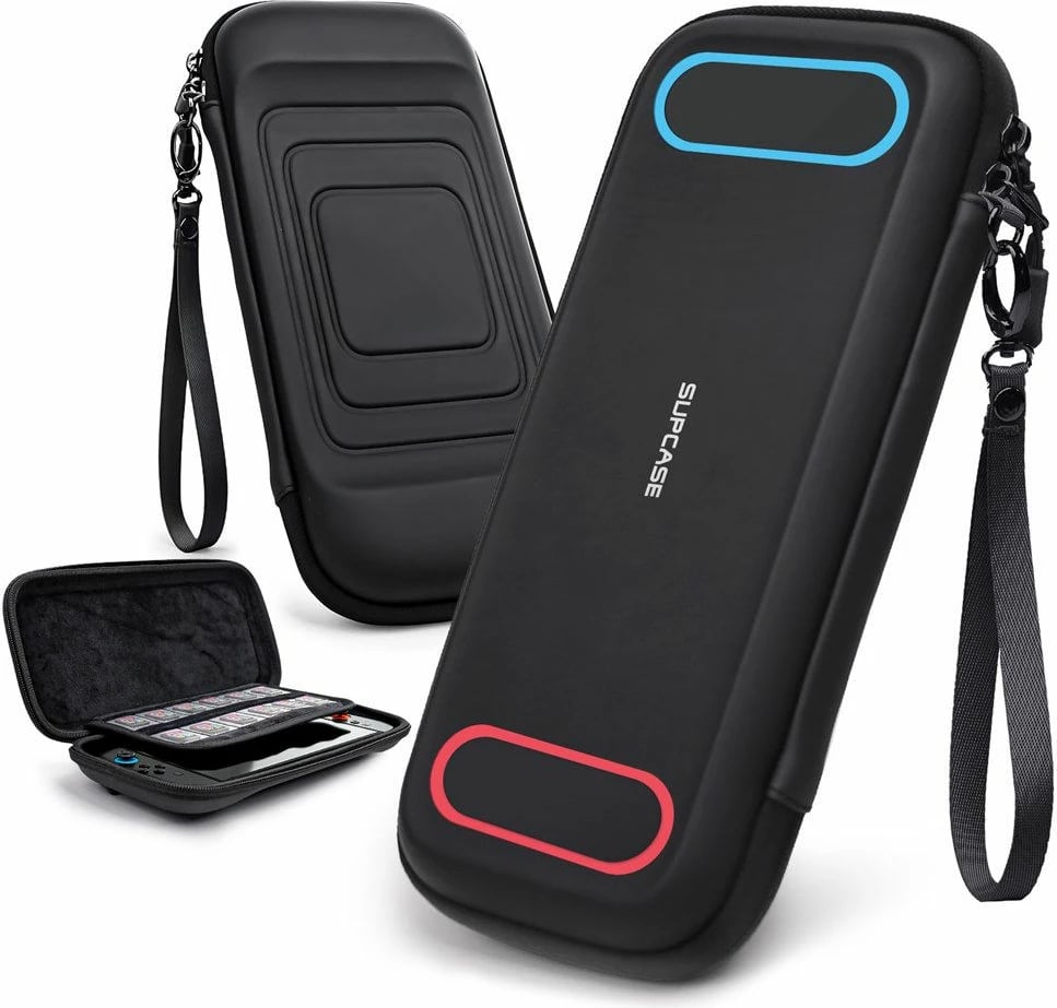 Mbështjellës Supcase Carrying Mini për Nintendo Switch, i zi