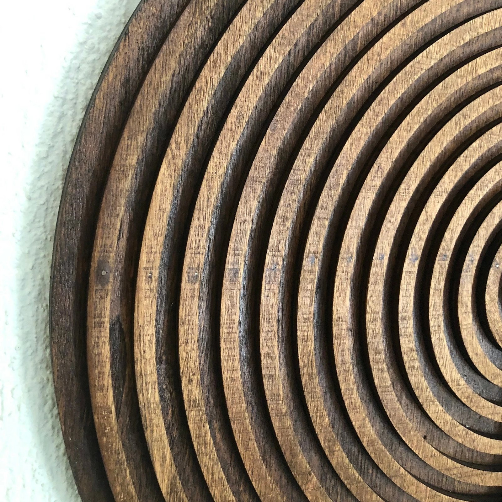 Aksesor dekorativ muri Wallity, ART143, natyral/zi, 50x50cm