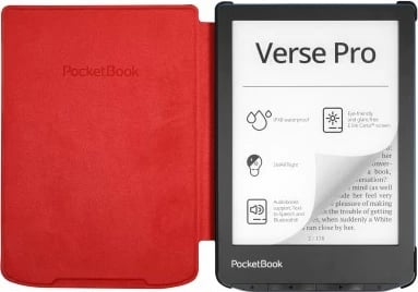 Mbështjellës PocketBook Shell për Verse/Verse Pro, i kuq