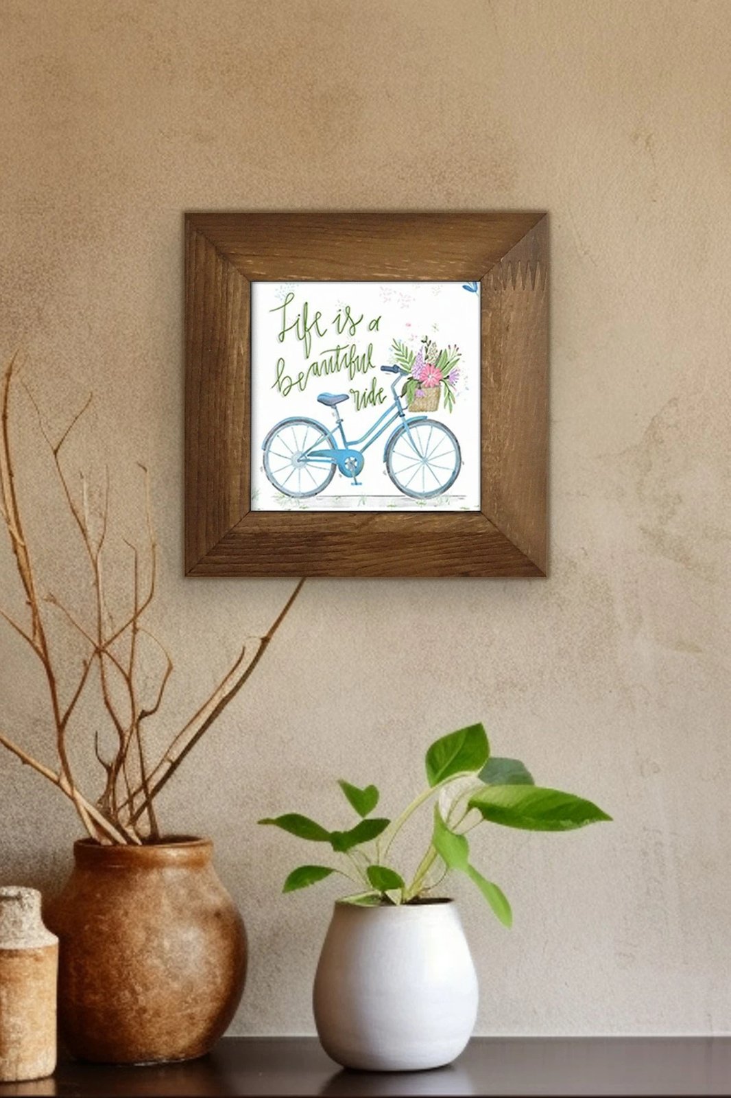 Pikturë dekorative me kornizë, shumëngjyrëshe, Artvessakaro26