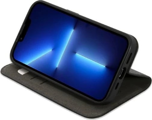 Mbështjellës Guess Bookcase 4G Vintage Gold Logo për iPhone 14 Pro Max 6.7", i zi