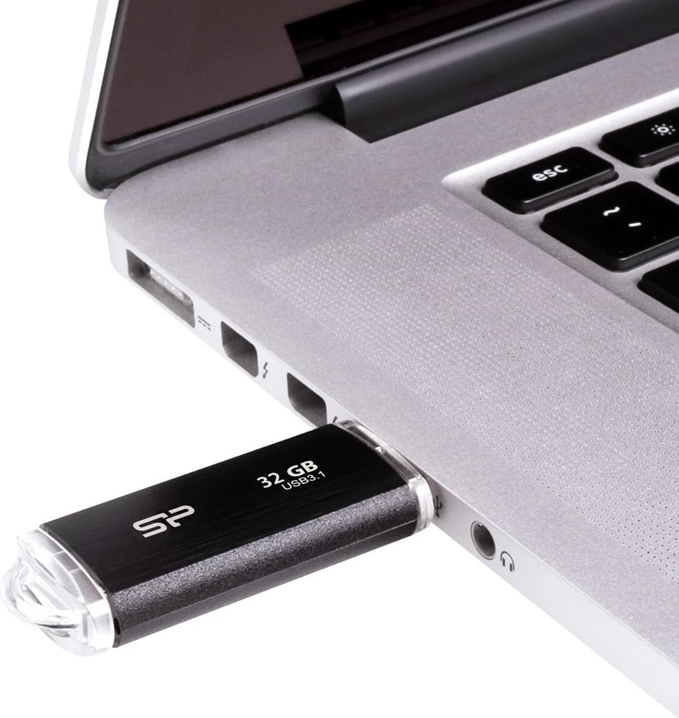 USB, Silicon Power Blaze B02,Flash Drive,32GB,Type-A 3,2 i zi