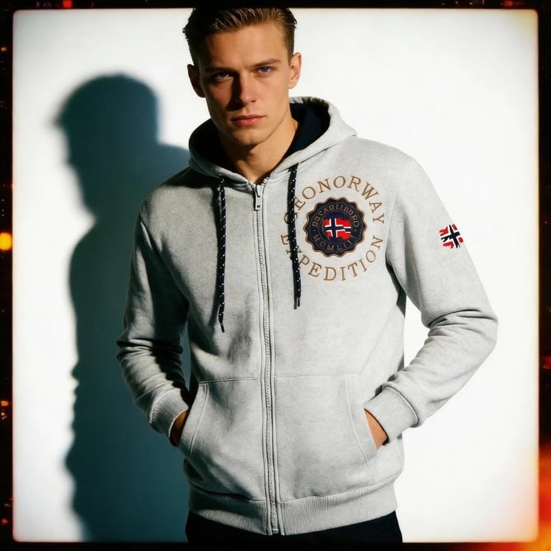 Duks për meshkuj Geographical Norway, gri