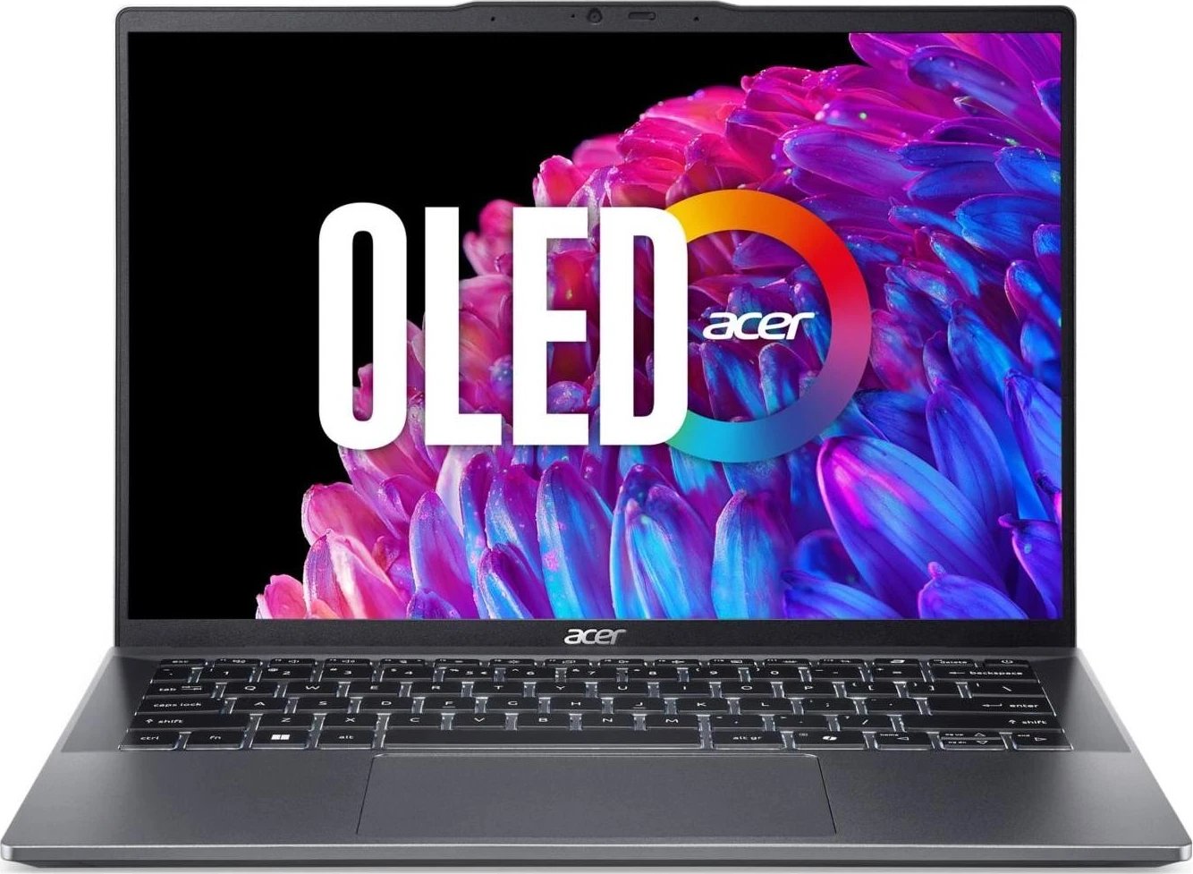 Laptop Acer Swift Go 14 SFG14-63, Ryzen 5 8645HS, 16GB, 512GB, Gri