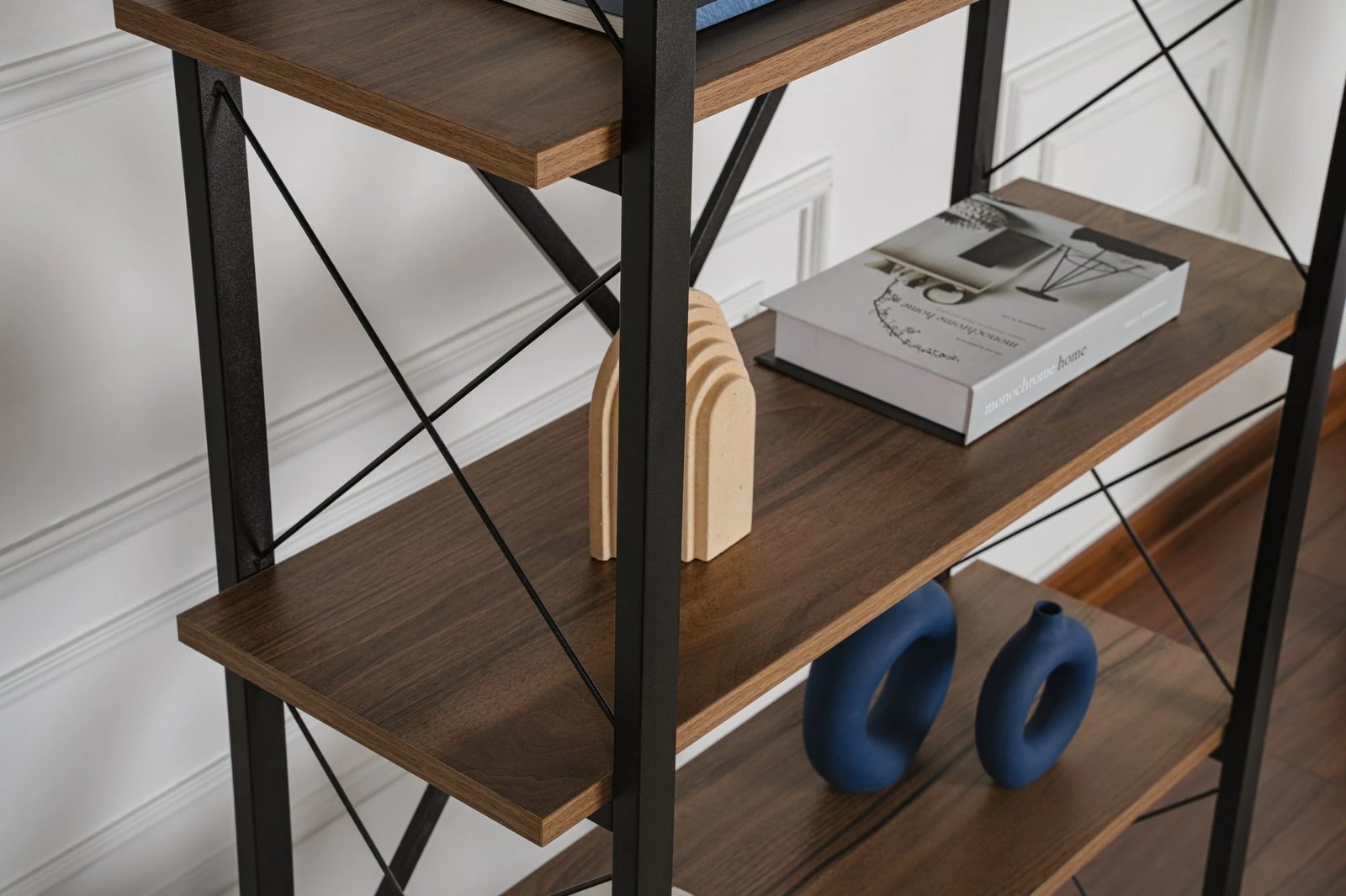 Raft librash Nordure, Elysian, ngjyrë arre dhe e zezë