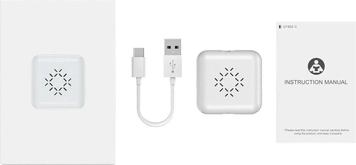 Adapter wireless Carlinkit CPC200-U2W Mini për Apple CarPlay, i bardhë