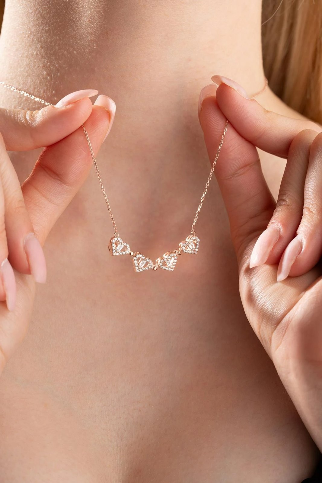 Varëse argjendi Jumeon, ngjyrë rozë e artë, NRZ999183 Varëse argjendi Jumeon, ngjyrë rozë e artë, NRZ999183