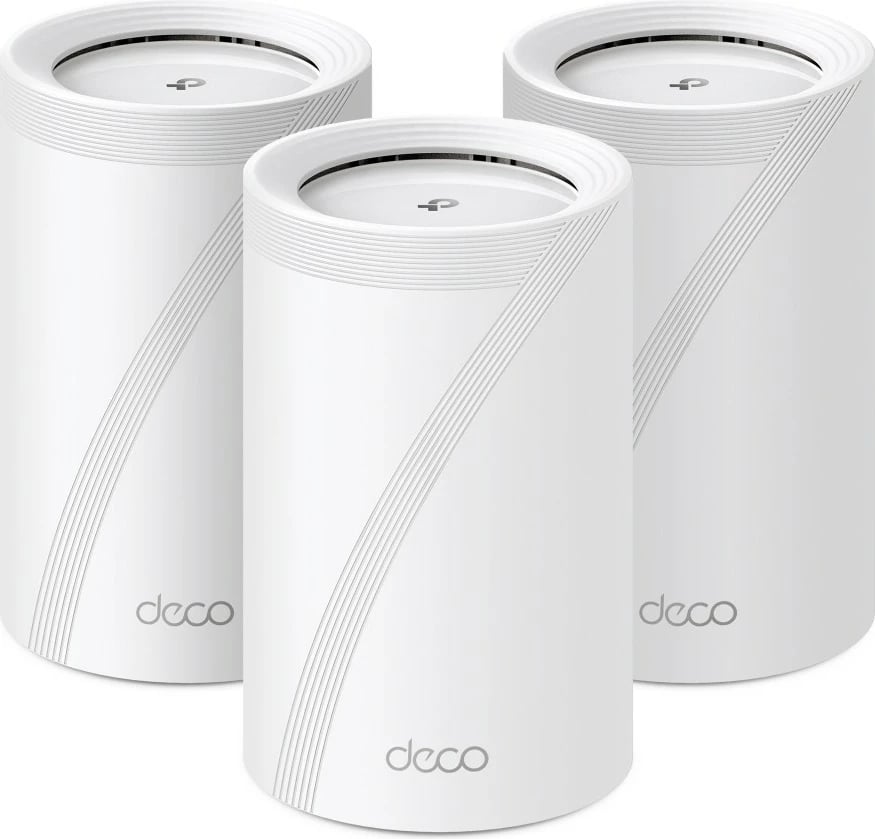 Router mesh TP-LINK Deco BE65, Wi-Fi 7, 3 copë, Bardhë