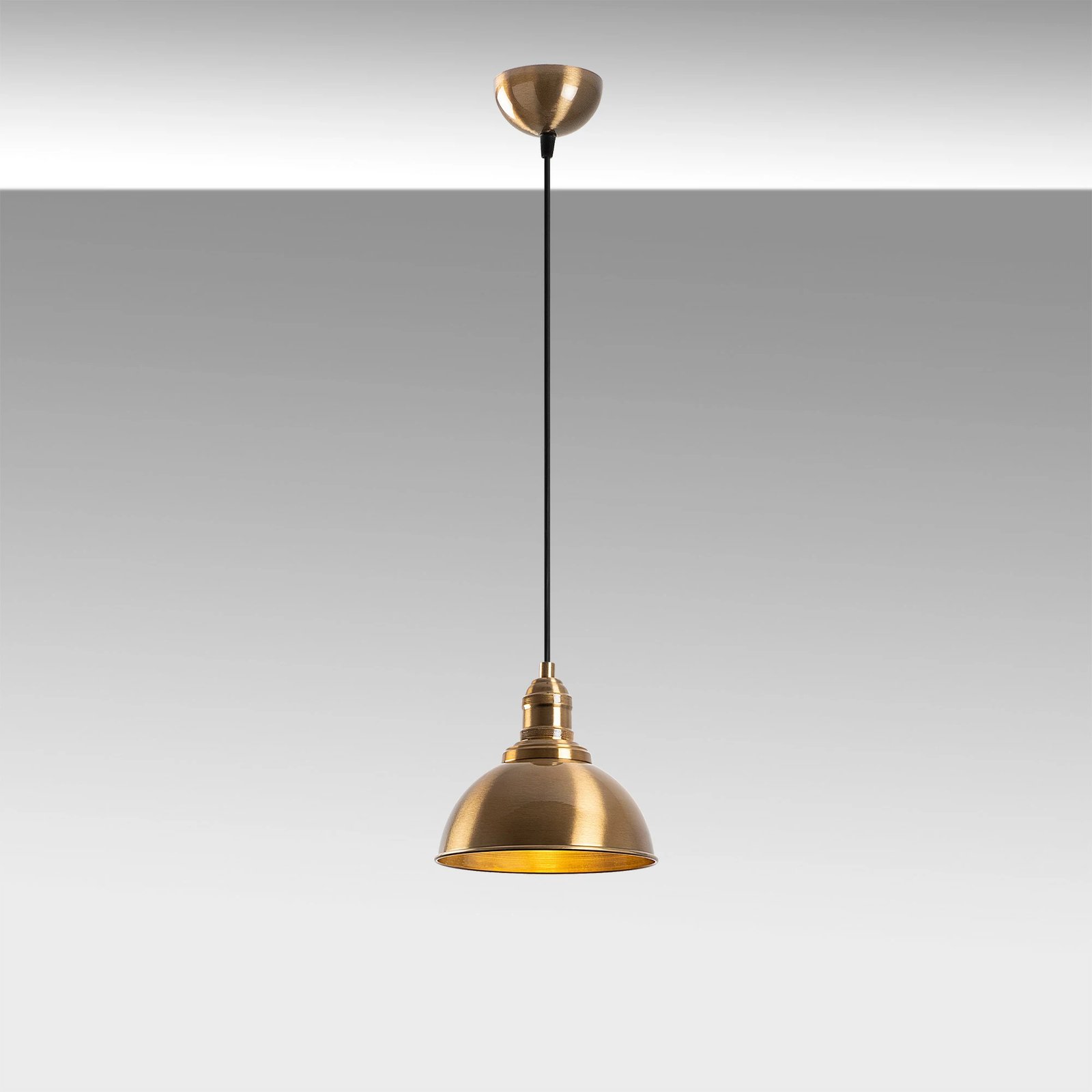 Llambë tavani vintage, metal, Varzan - 10835, 21x21cm