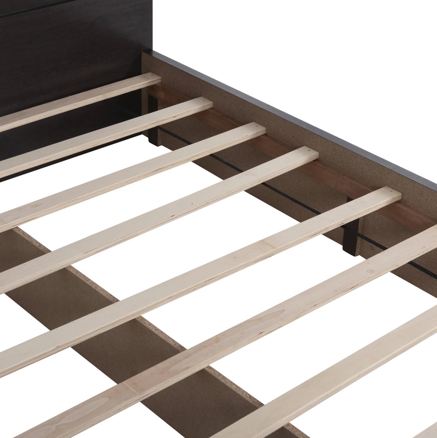 Krevat CAPRI FH312.11 me 2 sirtarë melamine, ngjyrë wenge, për dyshek 150x200 cm