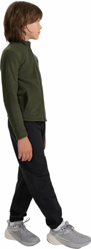 Xhemper fleece për djem 4F, khaki
