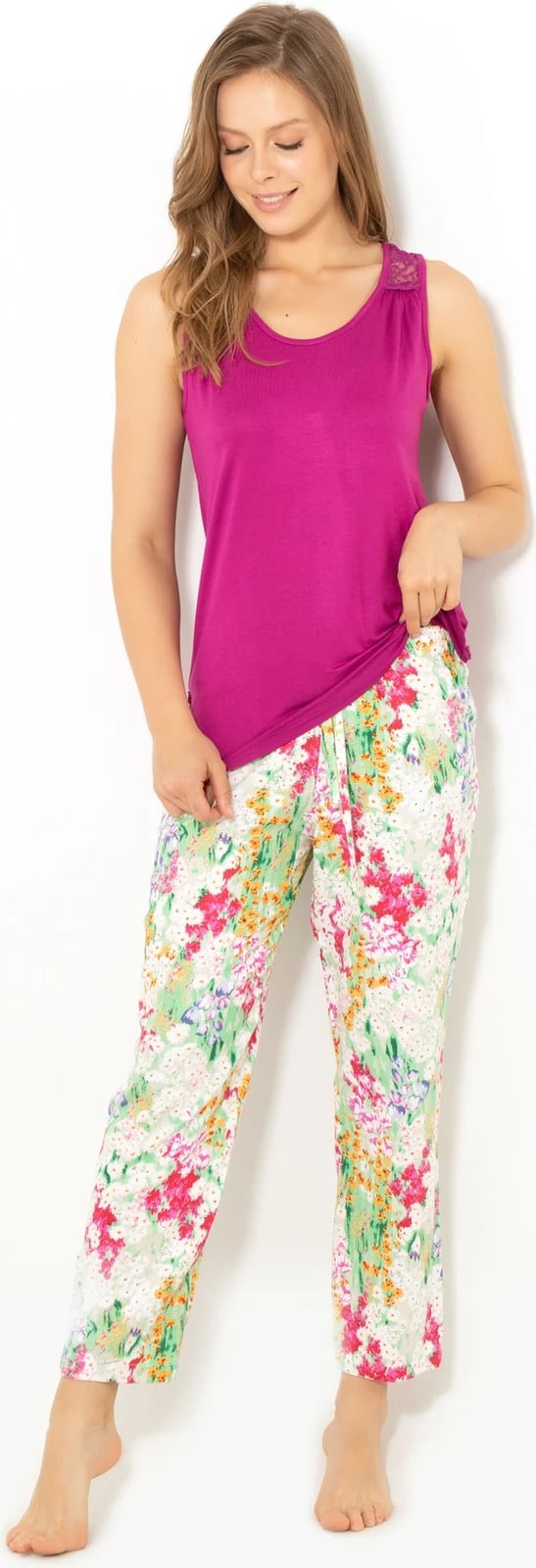 Set pizhamash për gra, Jumeon, magenta, 002-000230