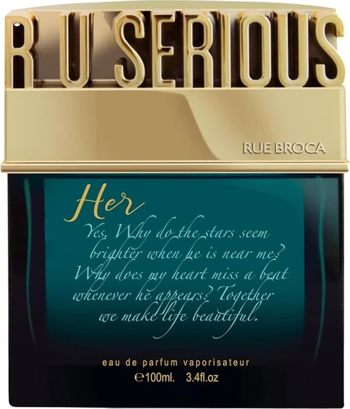 Eau de Parfum për femra Rue Broca R U Serious Her 100ml