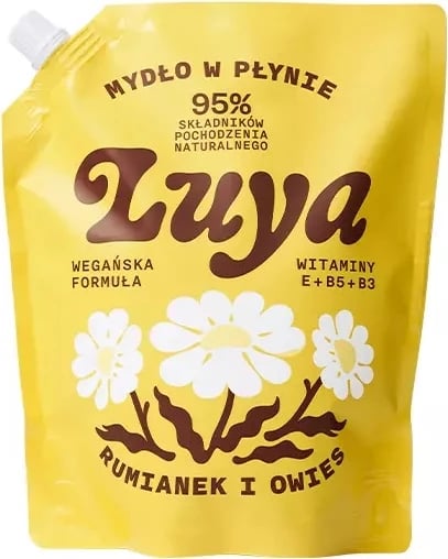 Sapun i lëngshëm për duar Luya Kamomil dhe tërshërë 800ml