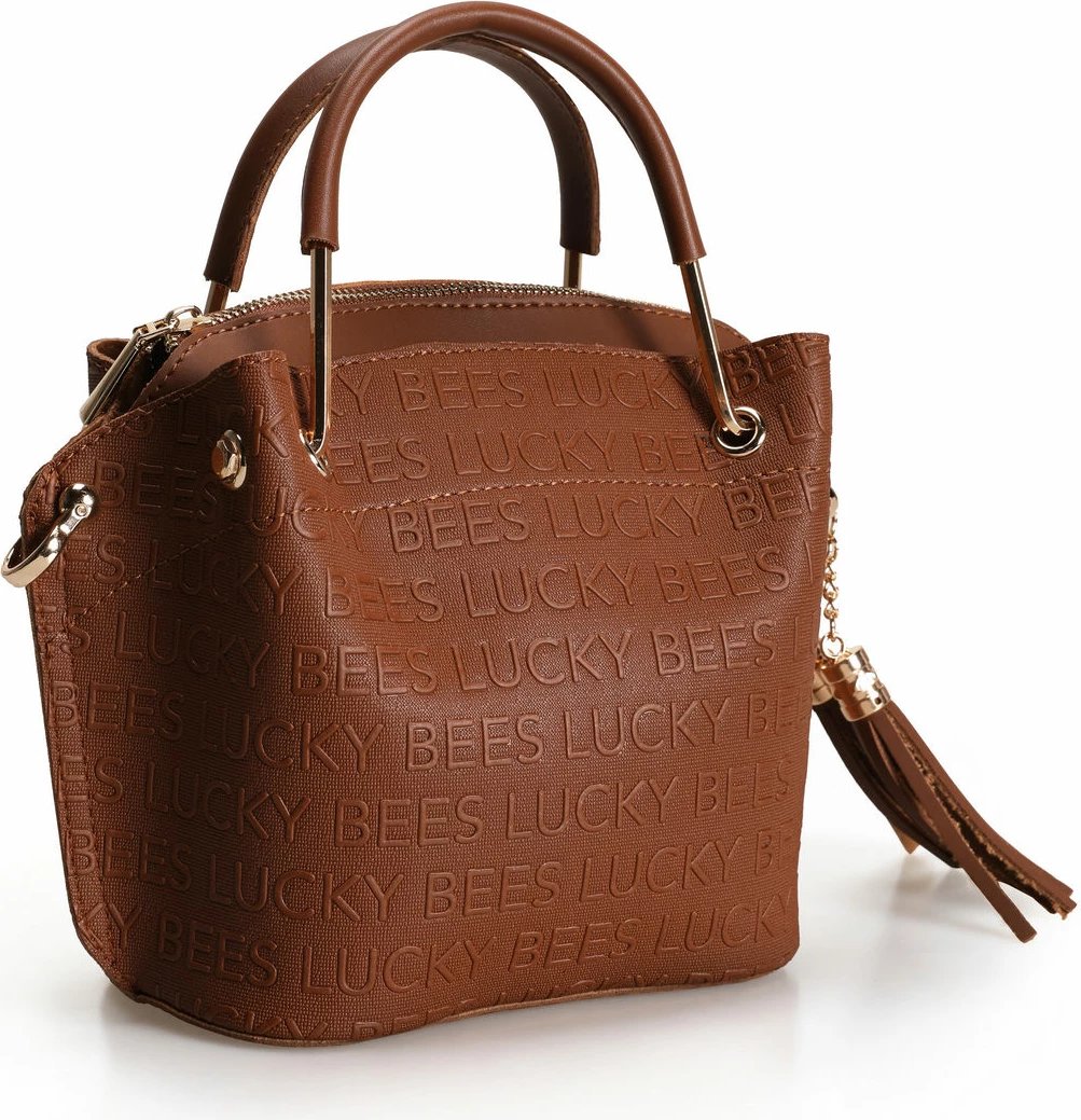 Çantë crossbody Lucky Bees, ngjyrë tan, 1397