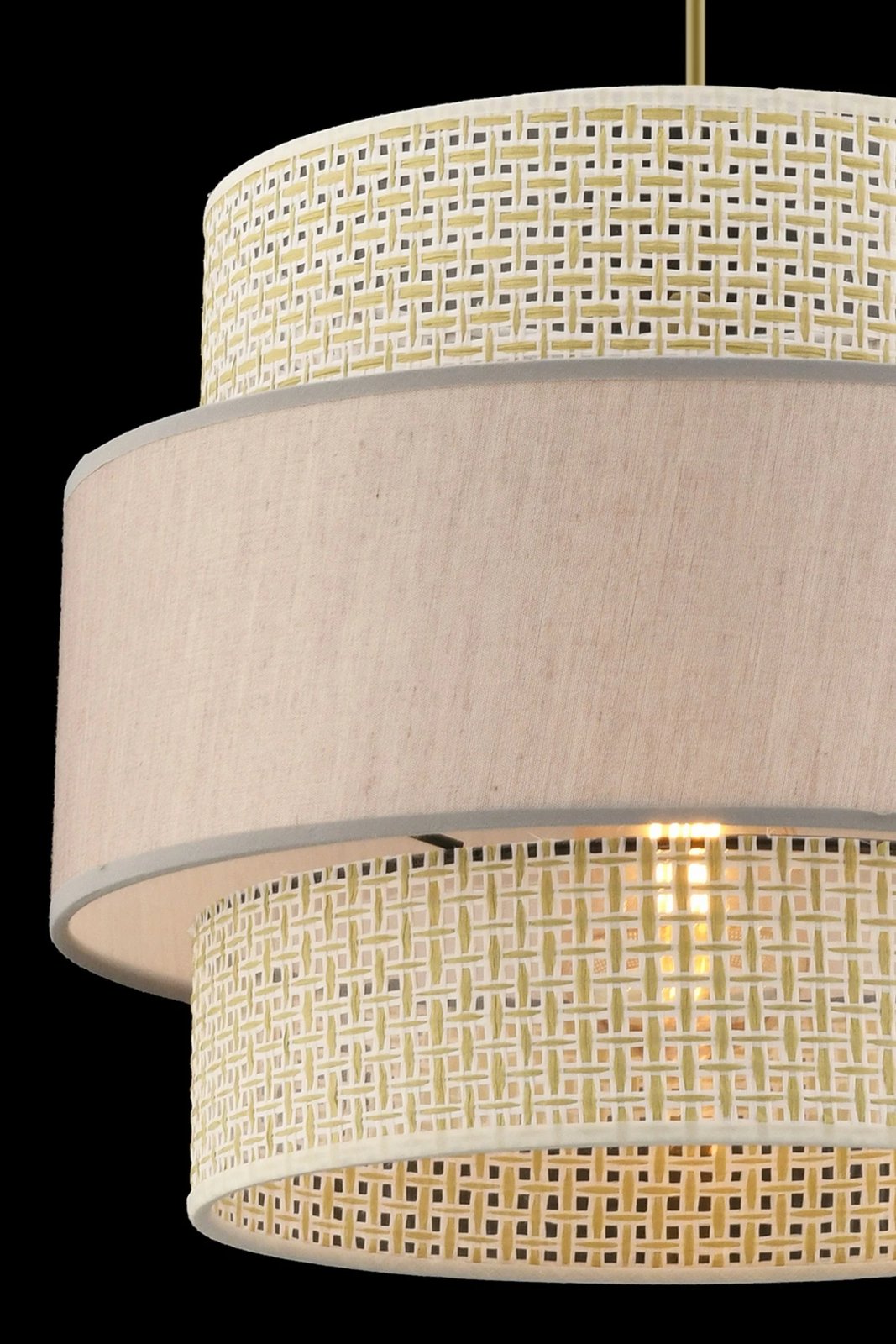 Llambë tavani Opviq, Cascade, krem dhe bezhë