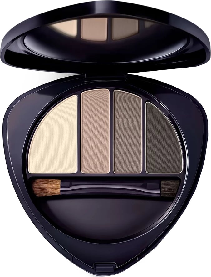 Paletë për sy dhe vetulla Dr. Hauschka Eye & Brow Palette për femra 01 Stone, 5.3g