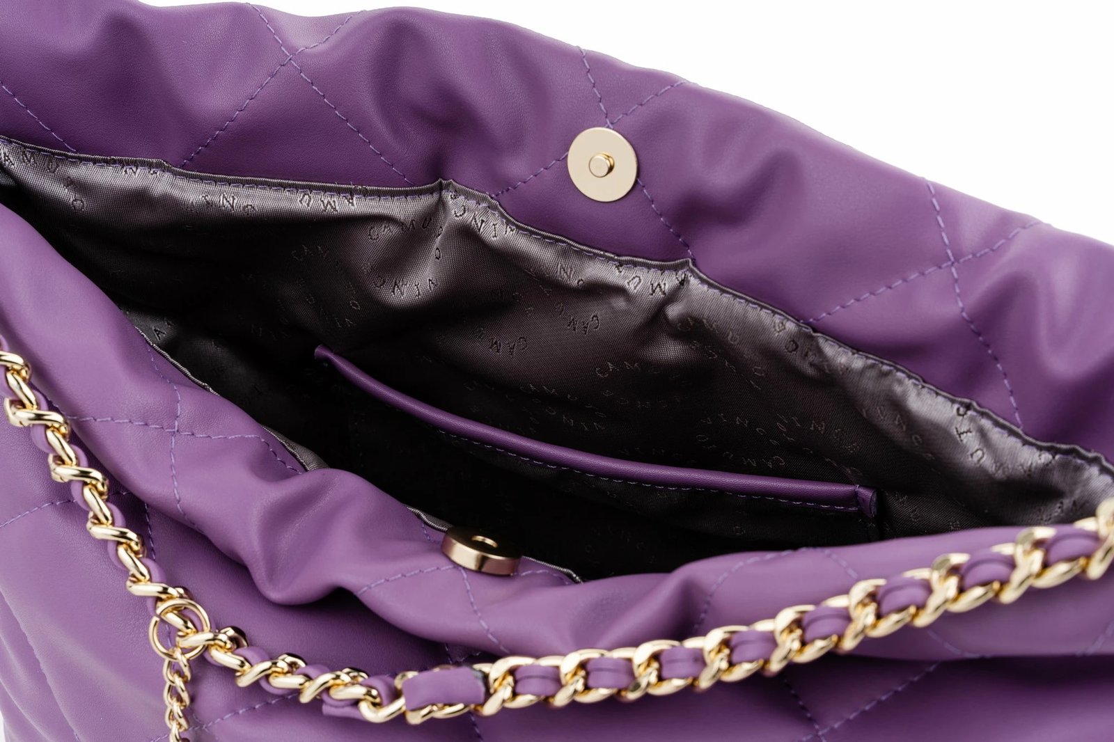 Çantë shpatulle ngjyrë vjollcë, Vince Camuto, Milan