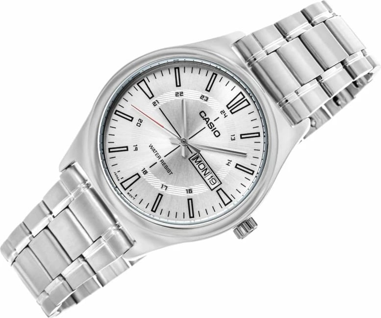 Orë dore për meshkuj CASIO, argjend