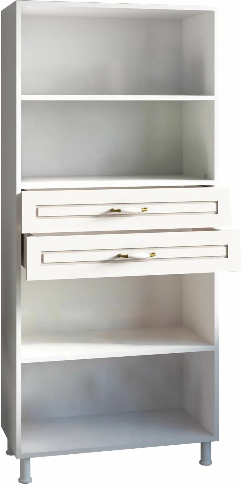 Dollap multifunksional, ngjyrë e bardhë mat, Skye Decor, Rb-057