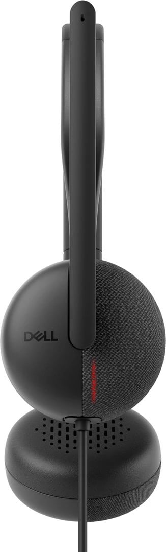 Kufje Dell HE324, me kabllo, USB Type-C, të zeza