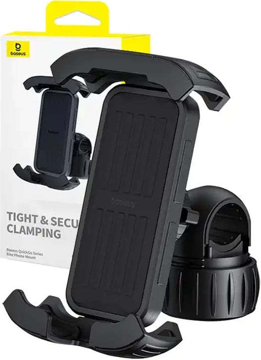 Mbajtës telefoni Baseus QuickGo për biçikletë, C40561500113-00, i zi