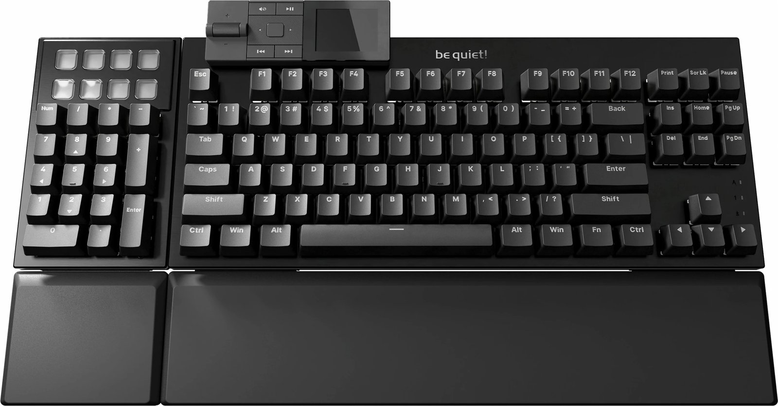 Tastierë gaming Be Quiet! Dark Mount Silent Linear, USB, DE QWERTZ, RGB