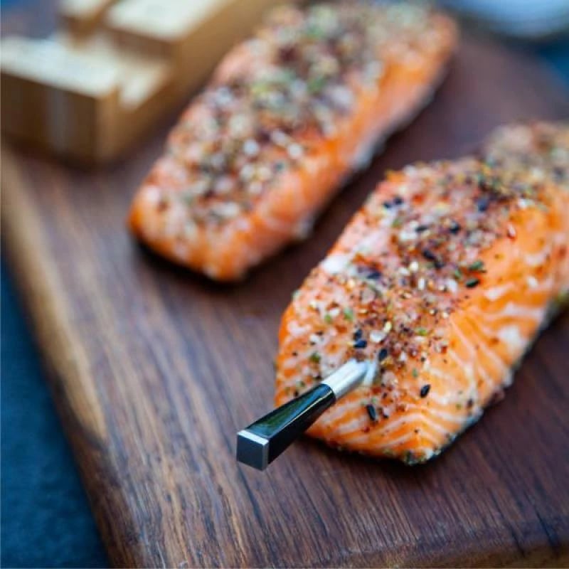 Termometër mishi me Bluetooth, Apption Labs Meater Plus RT3-MT-MP01, rreze 50 m, sondë pa tela, me aplikacion, Black