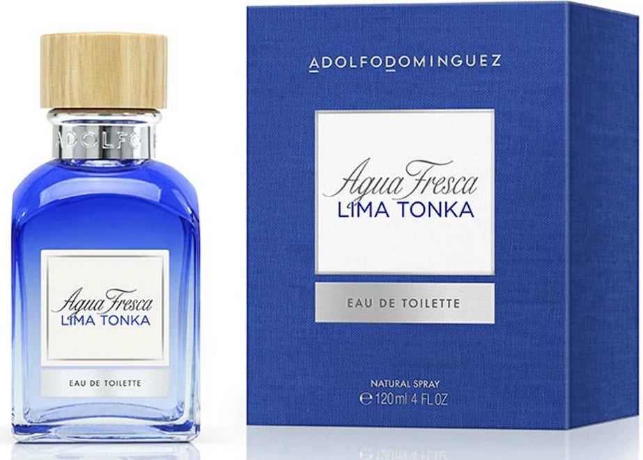 Eau de Toilette unisex Adolfo Dominguez Agua Fresca Lima Tonka 120ml