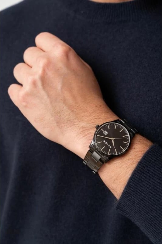 Orë dore për meshkuj Paul Lorens, e zezë