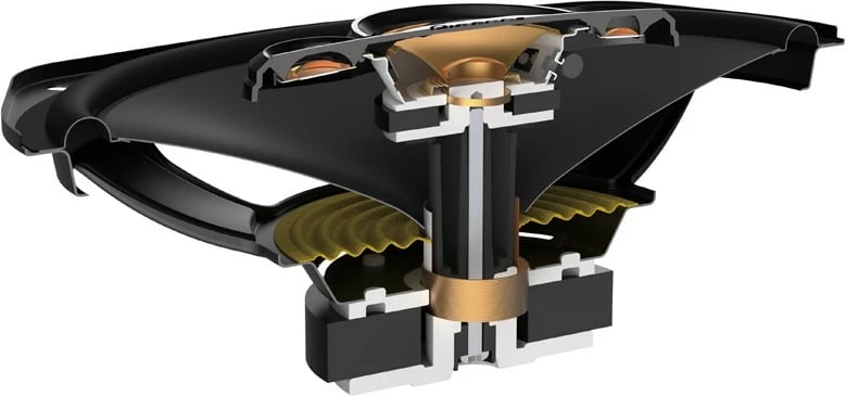 Altoparlantë Pioneer TS-A6971F, 2 copë, për makinë, të zinj