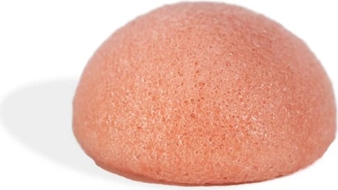 Sfongjer për fytyrë Mohani Konjac me argjilë rozë për femra, 1 copë