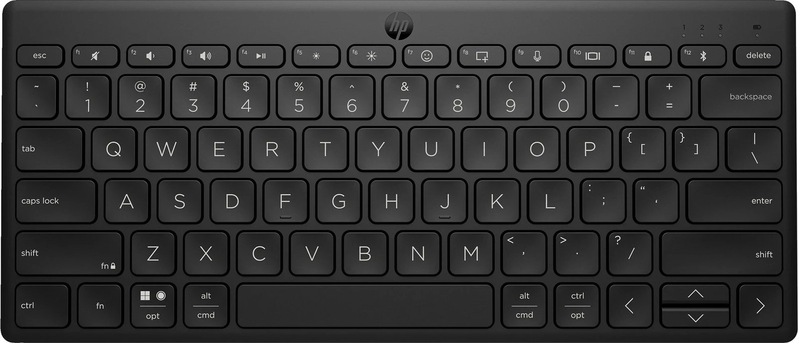 Tastierë HP 355 Compact Multi-Device Bluetooth, mekanike, e zezë