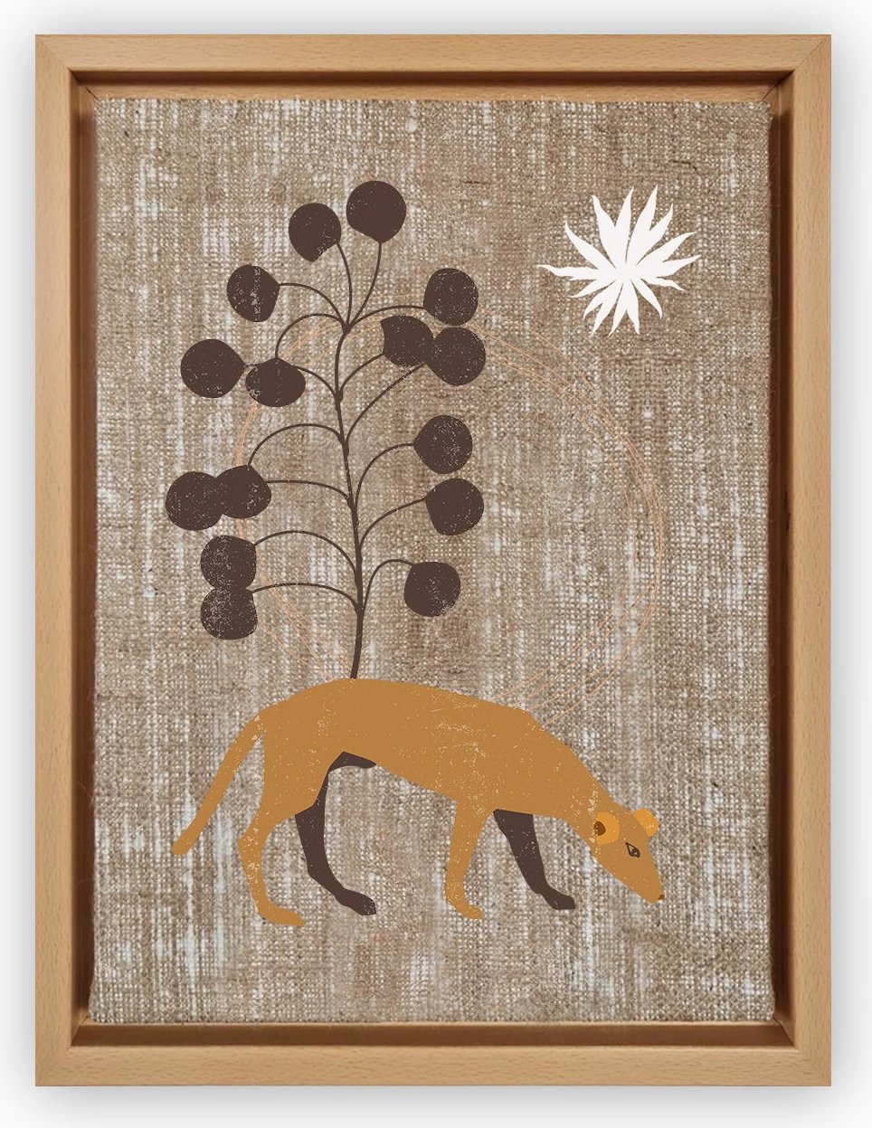 Pikturë dekorative në kanavacë, shumëngjyrëshe, Wallity, LNJ11888587937 - 96136, 96x136cm