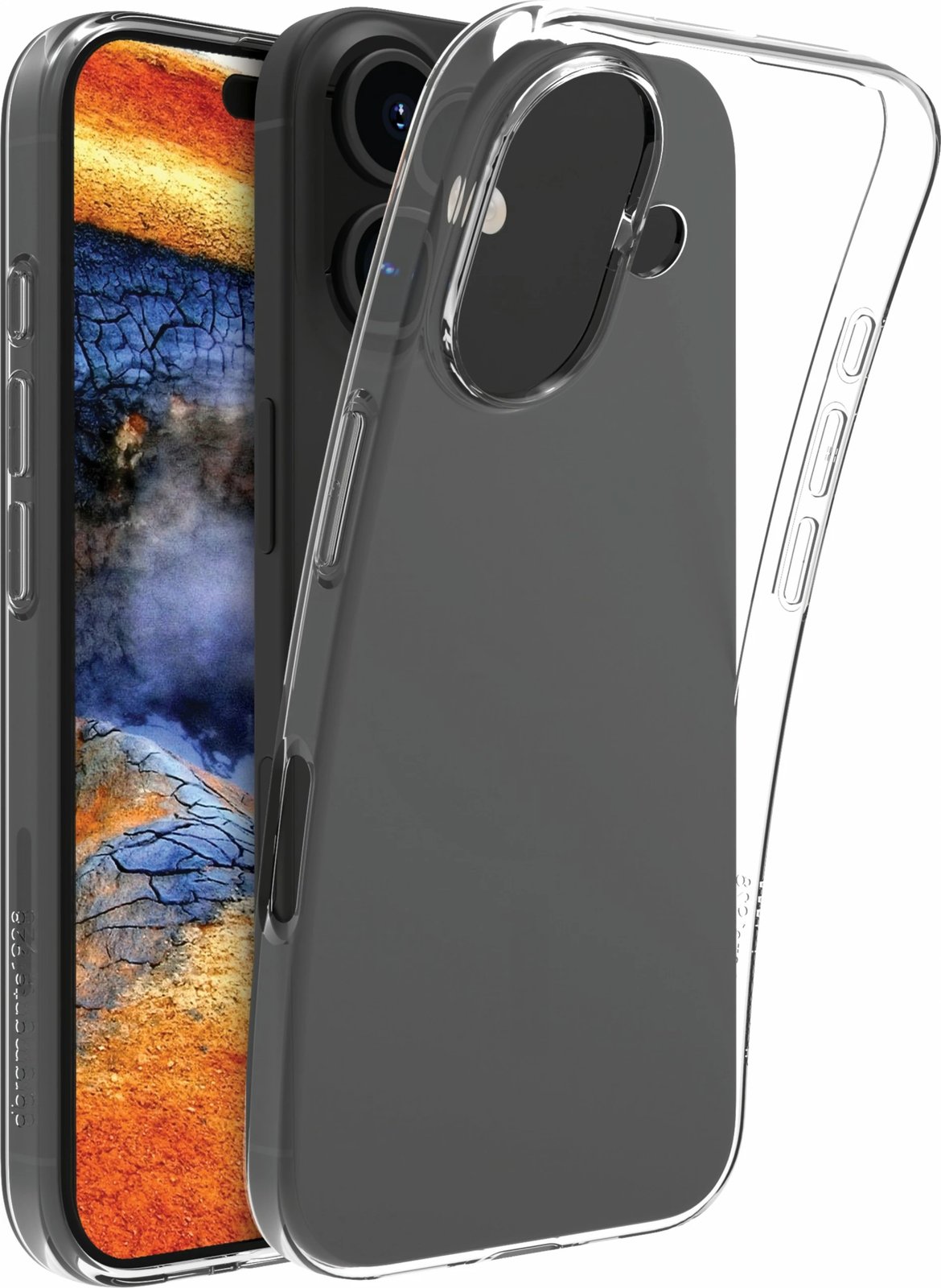 Mbështjellës dbramante1928 NUUK për iPhone 16, transparent