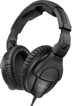 Kufje Sennheiser HD 280 PRO, të mbyllura, për studio, me kabllo 3m, të zeza
