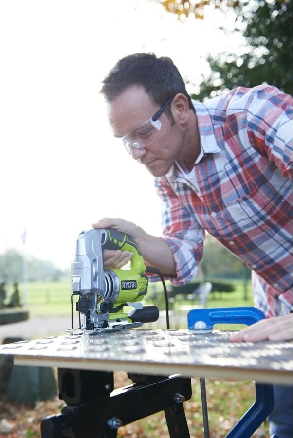 Sharrë elektrike Ryobi RJS850-K, 600 W, 2 kg, Gri/Jeshile