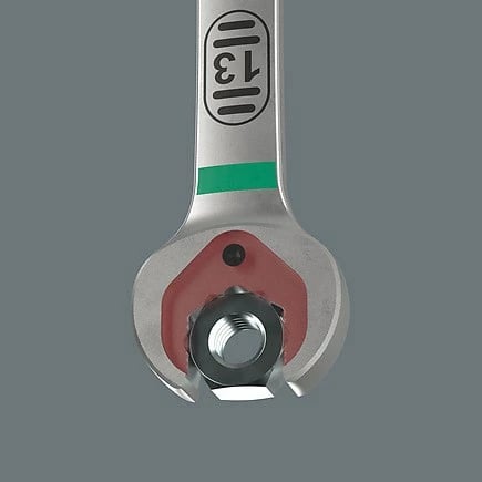 Çelës ratchet Wera Joker 17 mm, argjendtë
